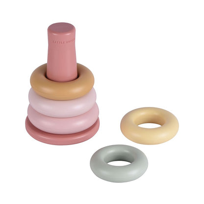 Anillos Encajables Rosas de Little Dutch