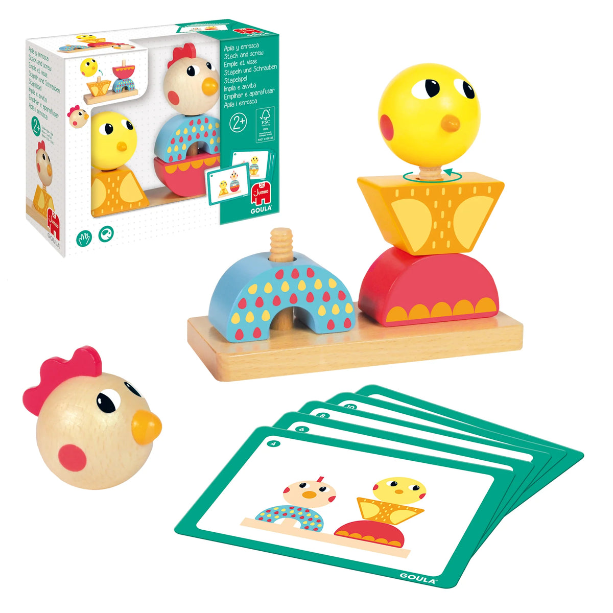 Apila y Enrosca Gallina - Goula
