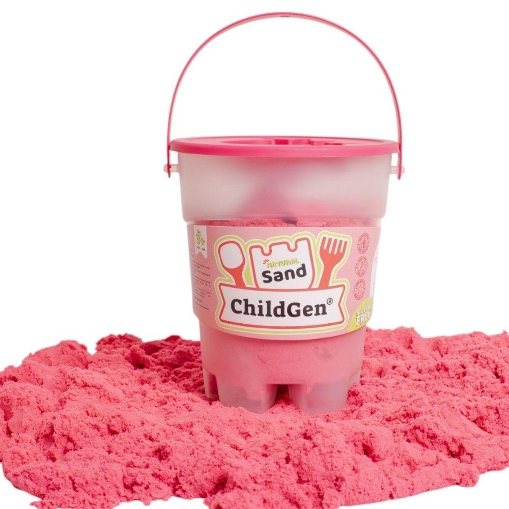 Arena Kinética 500 gr. Rosa - Childgen