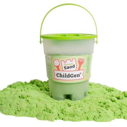 Arena Kinética 500 gr. Verde - Childgen