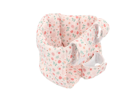 Pink Gingham Doll Stroller - Monnëka
