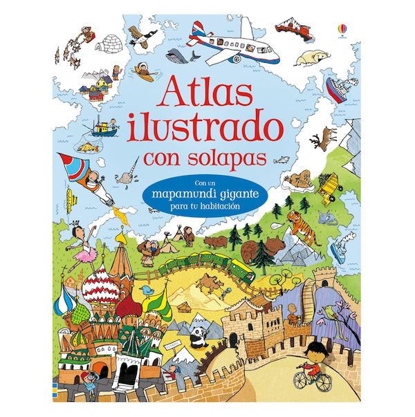 Atlas Ilustrado con Solapas - Usborne