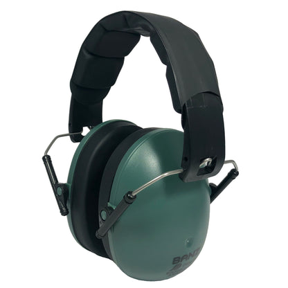 Cascos Anti Ruido Dark Green Kidz +3 - Banz
