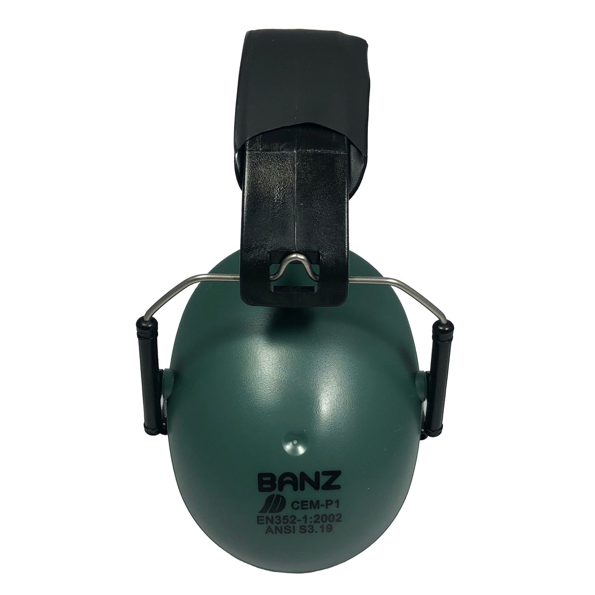 Cascos Anti Ruido Dark Green Kidz +3 - Banz