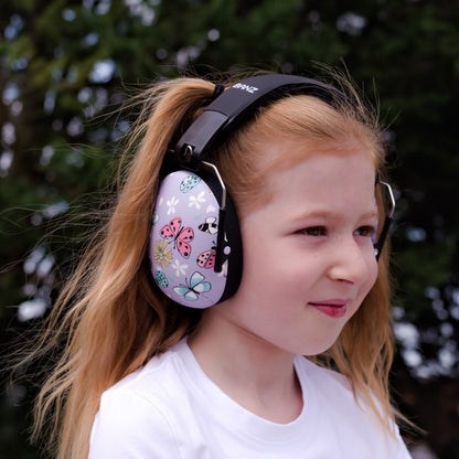 Cascos Anti Ruido Mariposas Kidz +3 - Banz