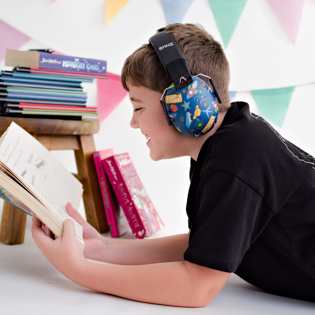 Cascos Anti Ruido Transport Kidz +3 - Banz