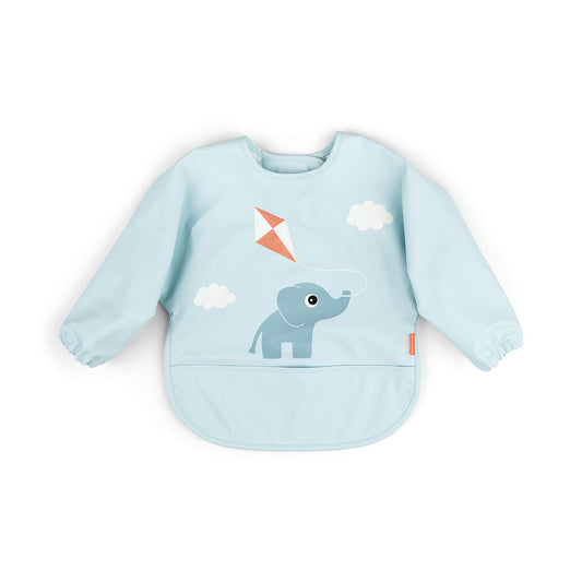Babero con Bolsillo y Mangas Playground Azul - Done by Deer