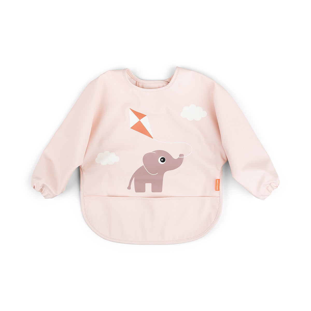 Babero con Bolsillo y Mangas Playground Rosa - Done by Deer