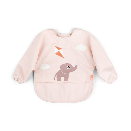 Babero con Bolsillo y Mangas Playground Rosa - Done by Deer