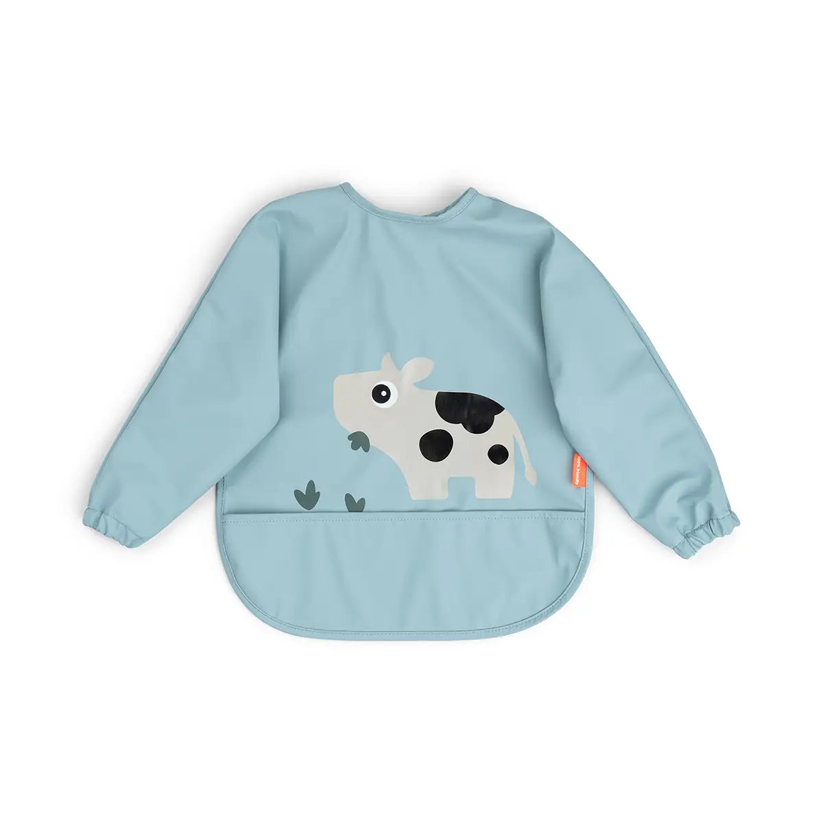 Babero con Bolsillo y Mangas Tiny Farm Azul - Done by Deer