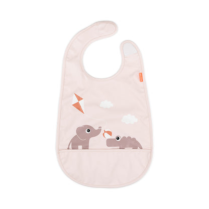 Babero con Velcro Playground Rosa - Done by Deer