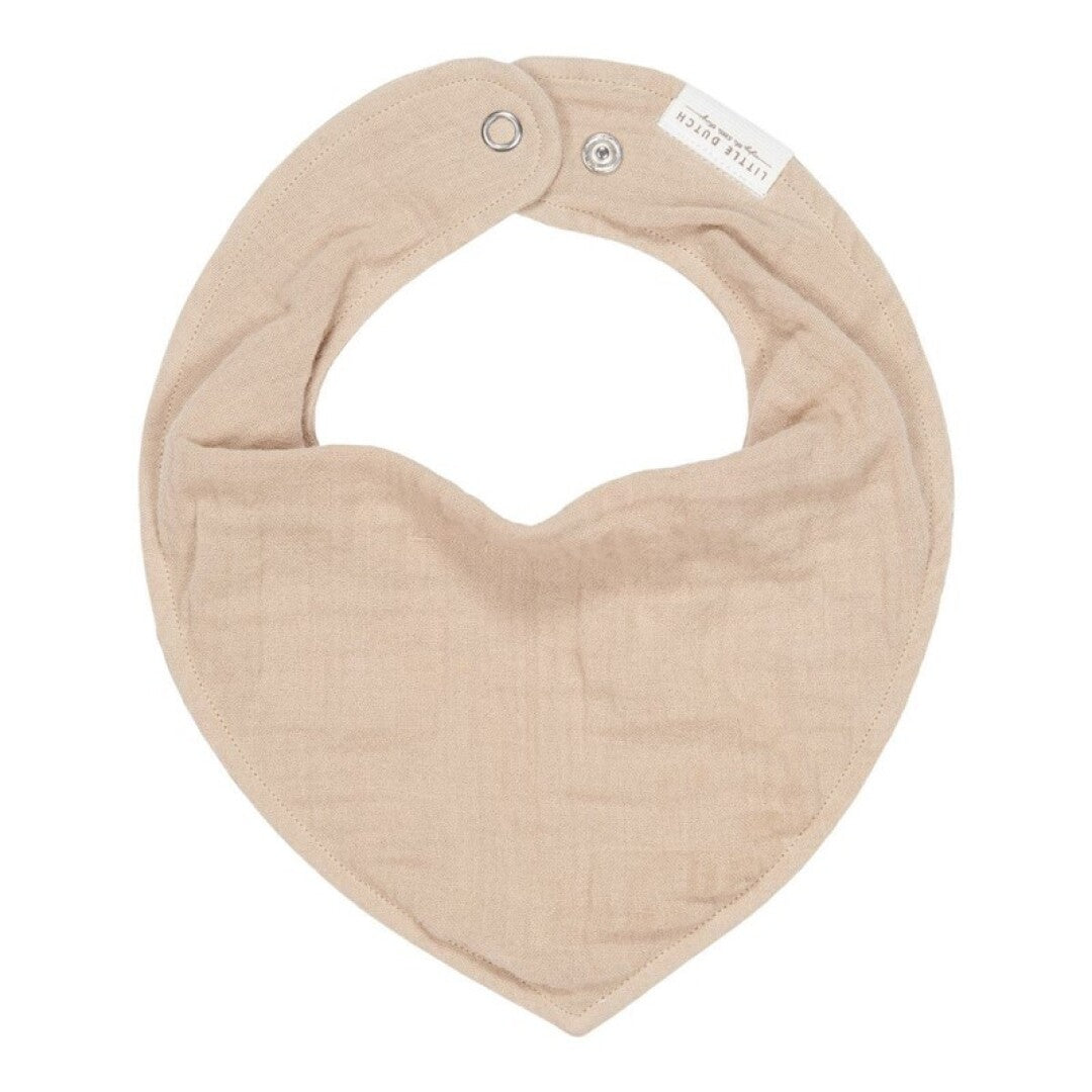Bandana Bib Beige - Little Dutch
