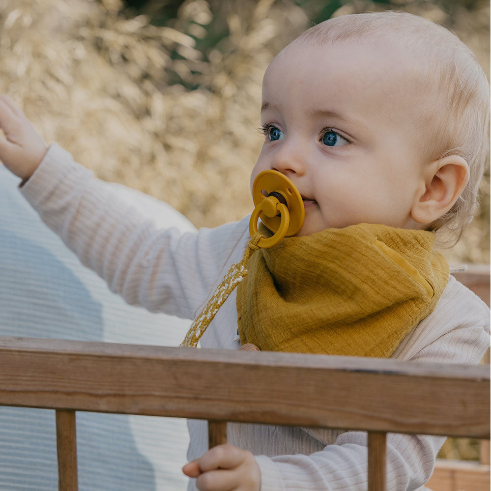 Bandana Mustard - Bibs