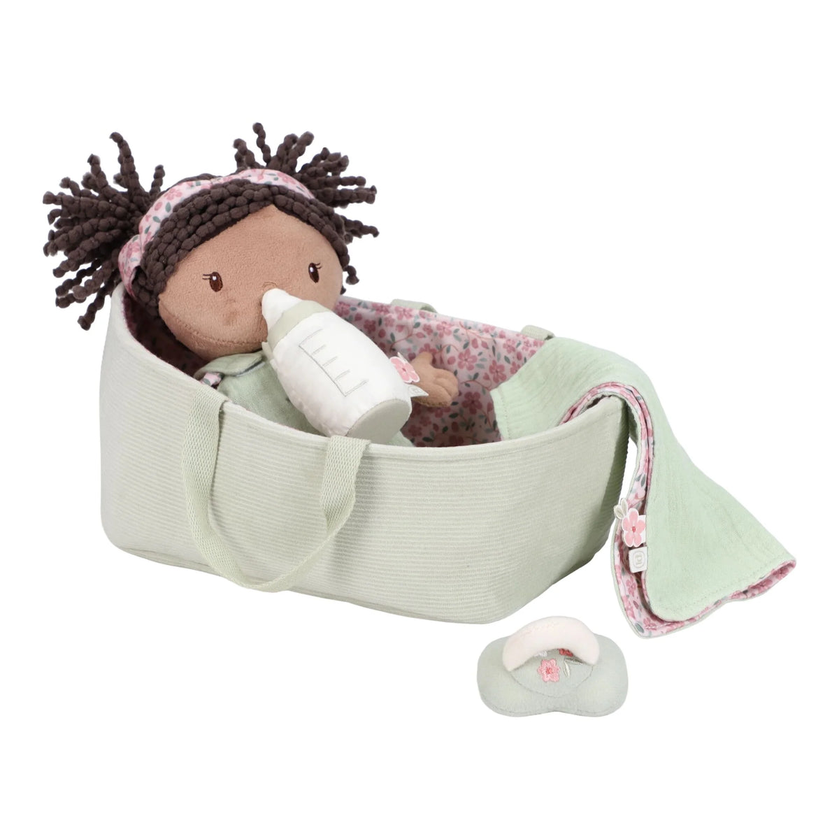 Bebé Evi con Canastilla - Little Dutch