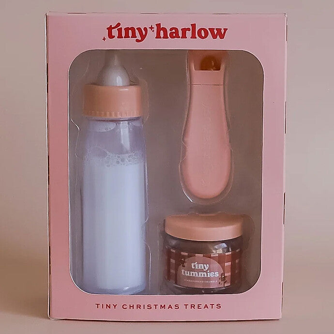 Biberón Mágico y Potito Navidad para Muñecas - Tiny Harlow