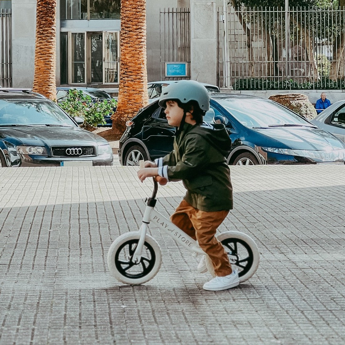 Bicicleta de Equilibrio Premium Blanco - Play and Store