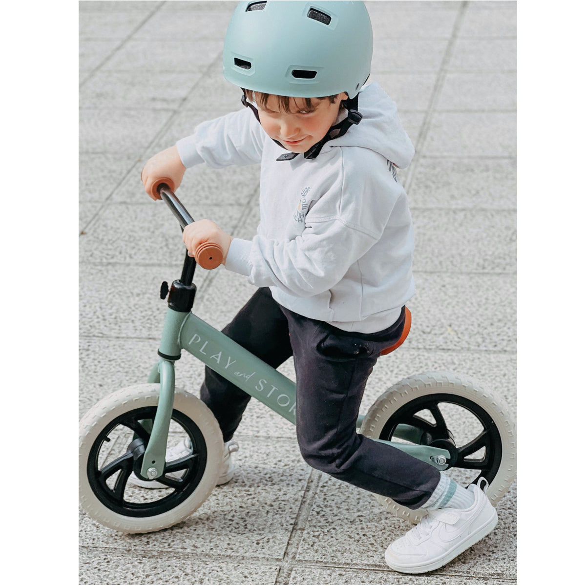 Bicicleta de Equilibrio Premium Verde - Play and Store