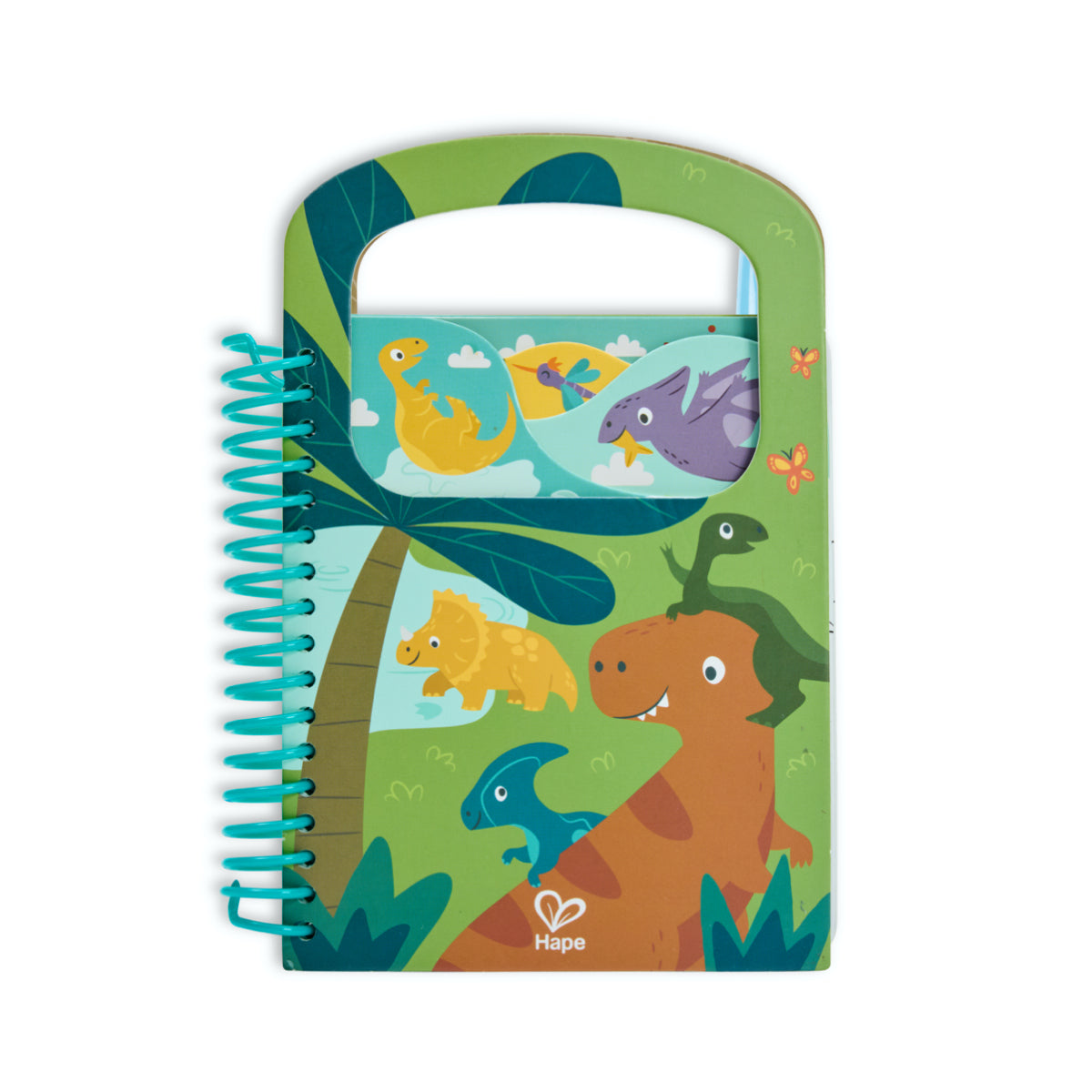 Bloc Mágico Dinos para Pintar con Agua - Hape
