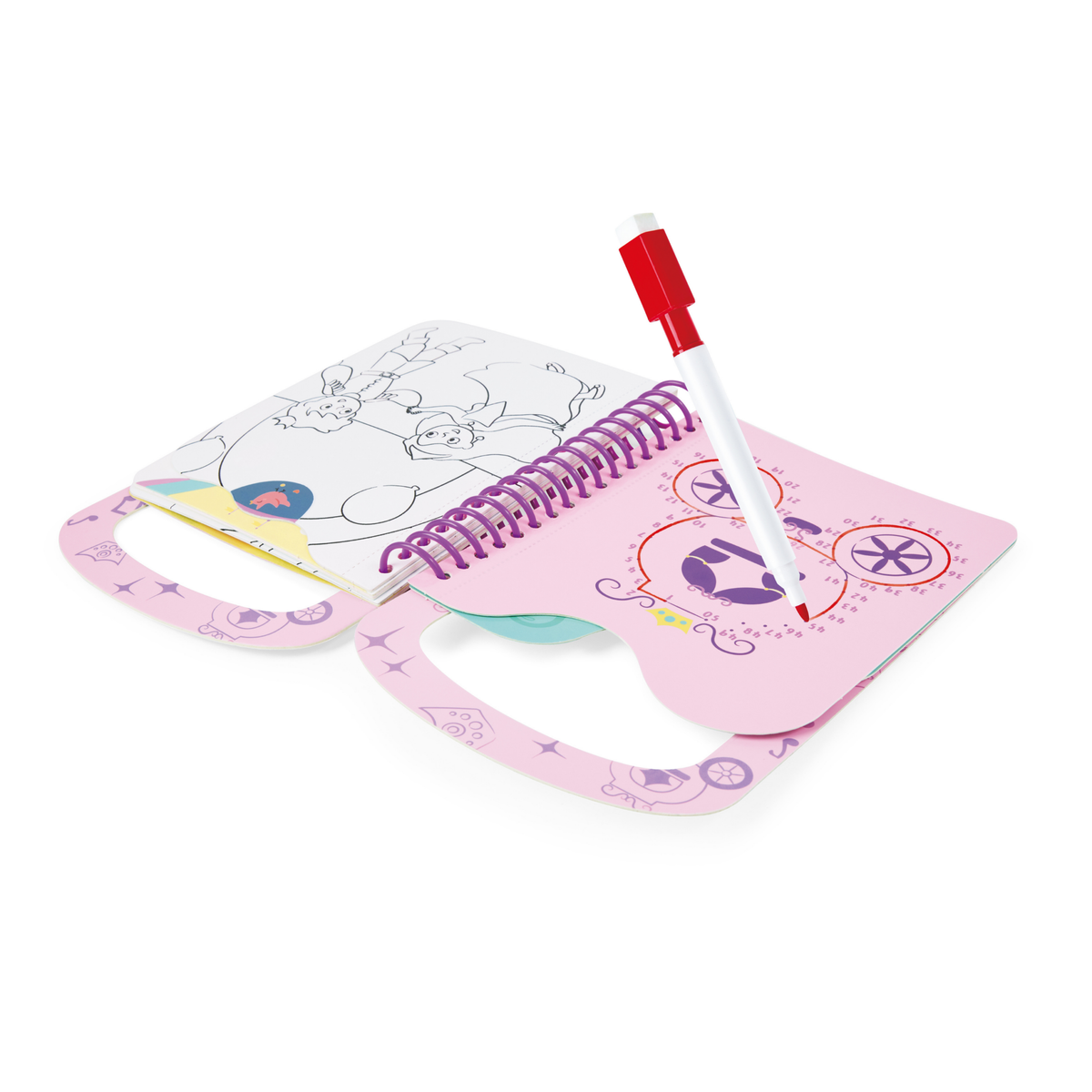 Bloc Mágico Princesa para Pintar con Agua - Hape
