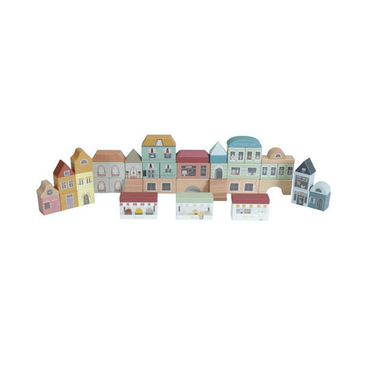 Bloques Ciudad 50 piezas - Little Dutch