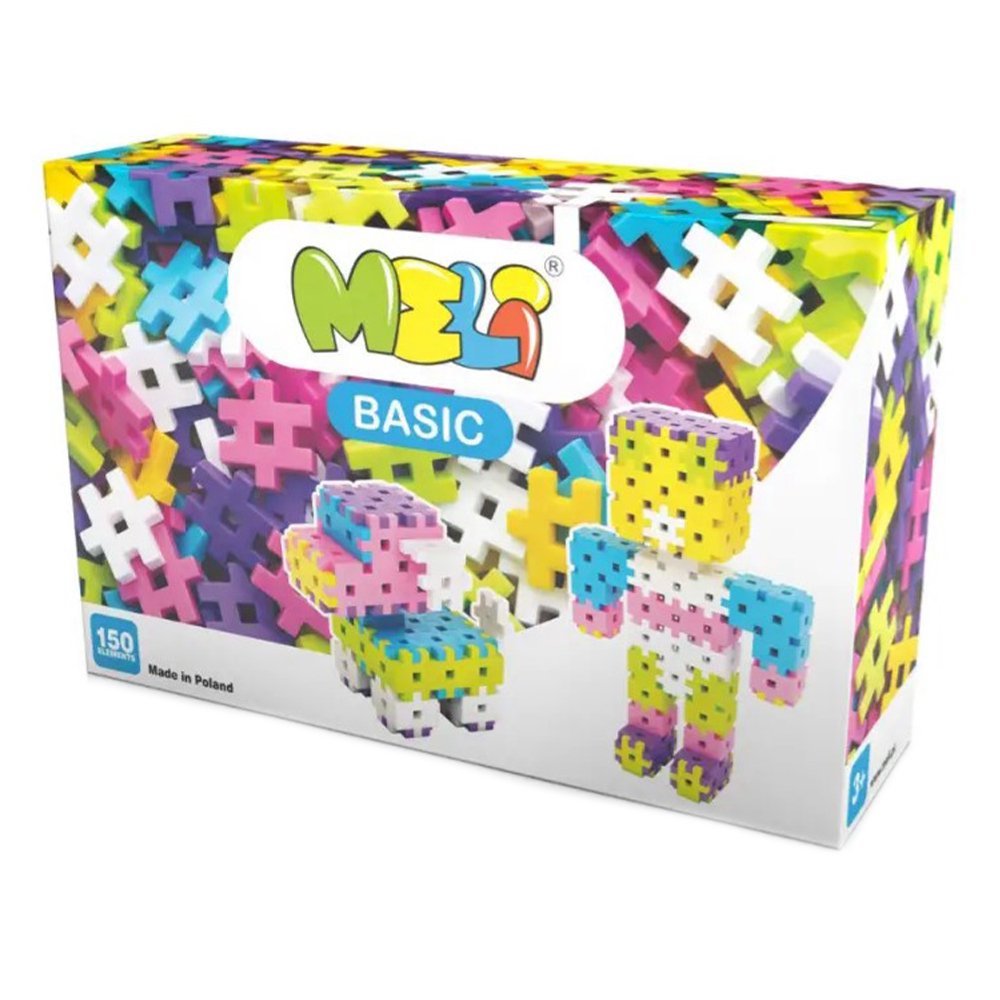 Bloques Meli Basic Pastel 150 piezas
