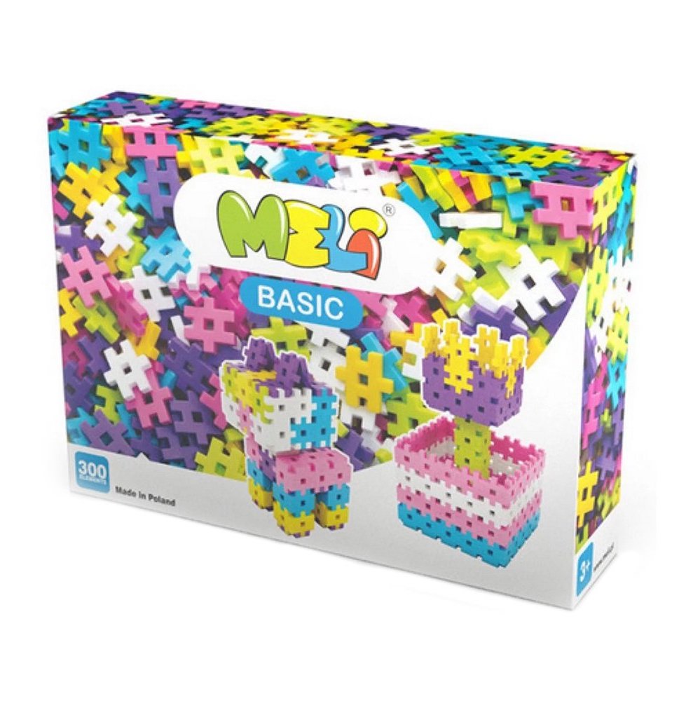Bloques Meli Basic Pastel 300 piezas