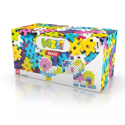 Bloques Meli Maxi Pastel 200 piezas