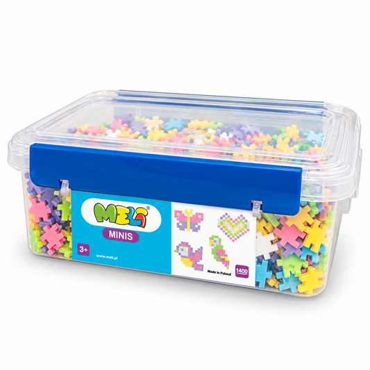 Bloques Meli Mini Pastel Edu 1400 piezas