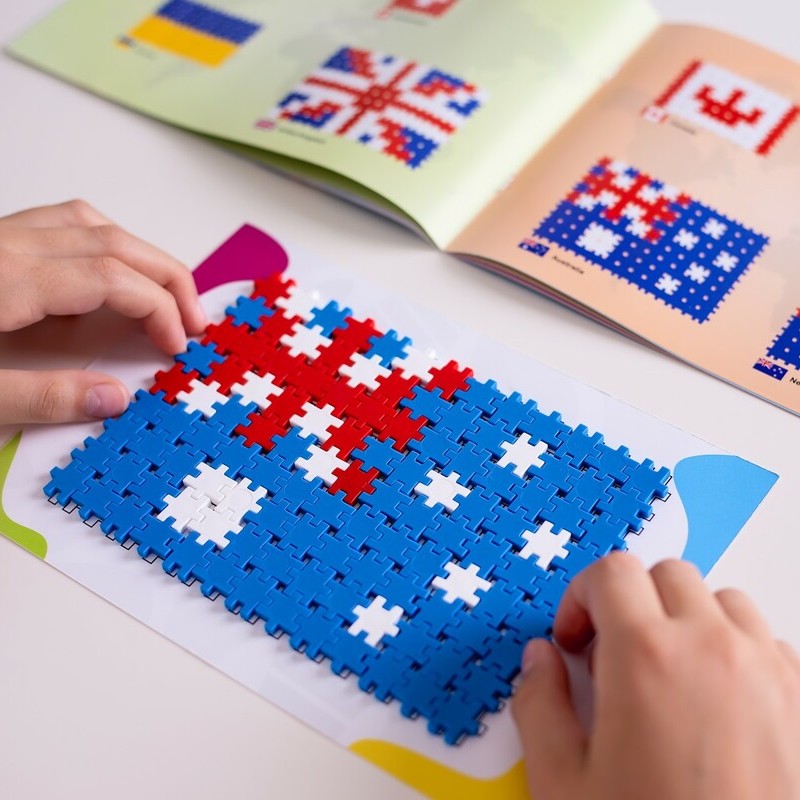 Bloques Meli Mini Tematic Banderas del Mundo