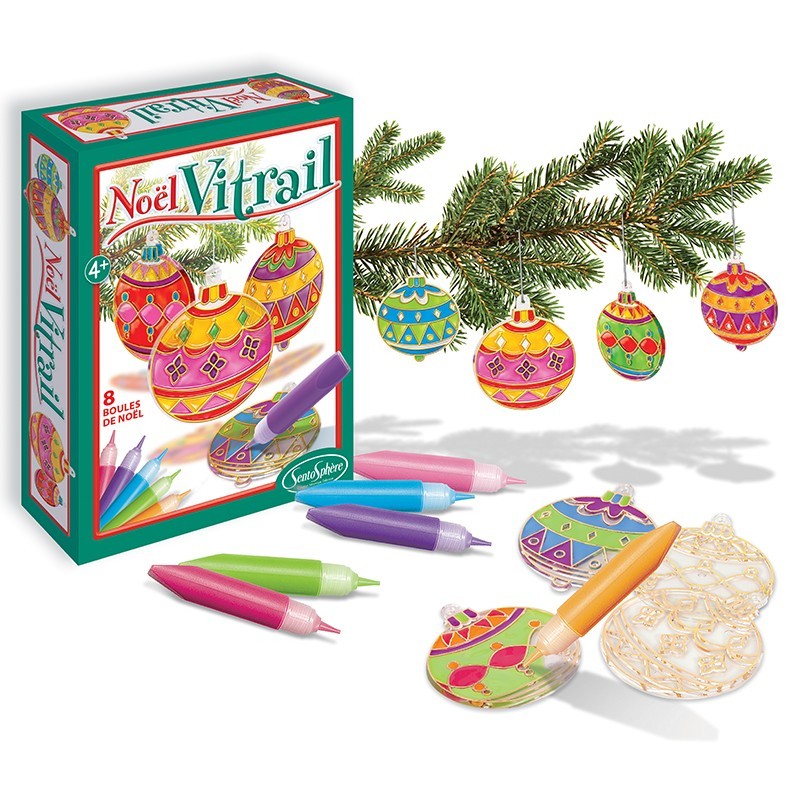 Bolas Navideñas Vitrail - Sentosphere