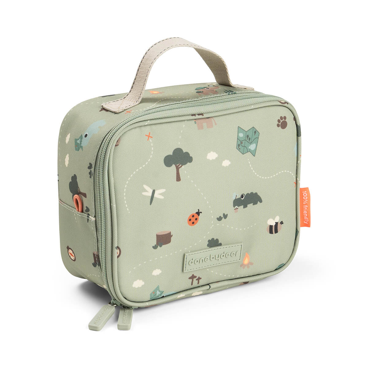 Bolsa Isotérmica Tiny Trails Verde - Done By Deer