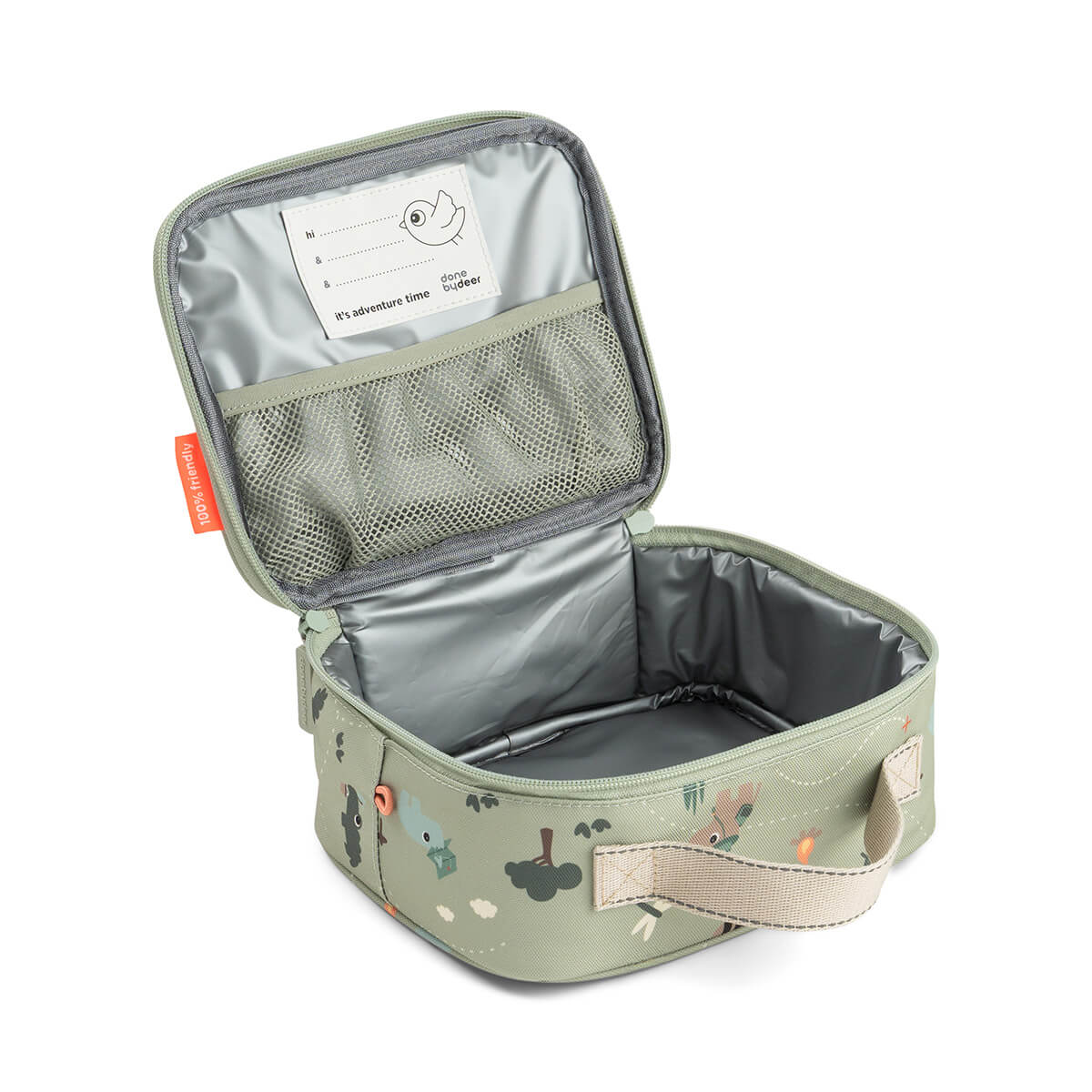 Bolsa Isotérmica Tiny Trails Verde - Done By Deer