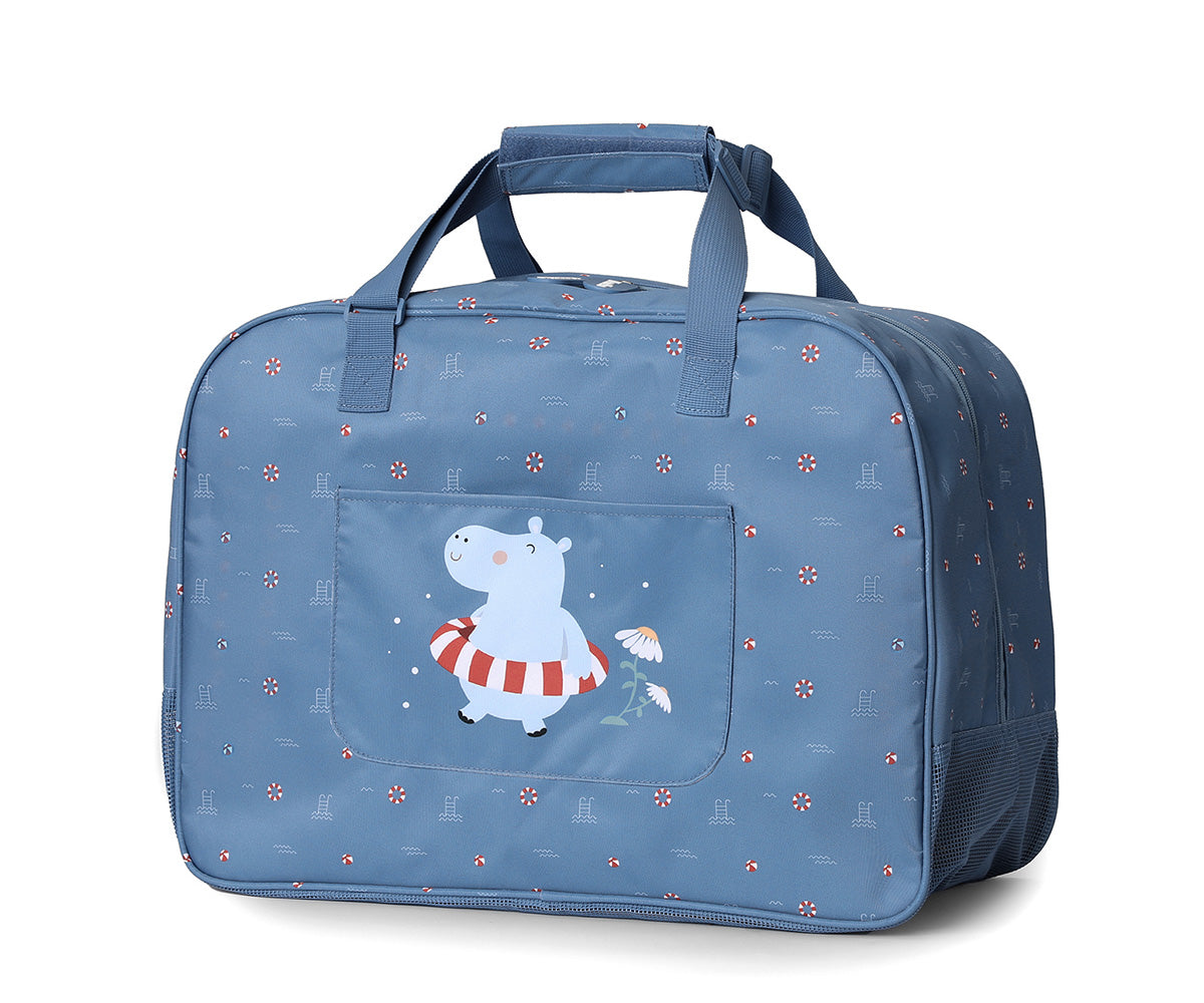 Bolso de Playa Antiarena con Rejilla Hippos - Monnëka