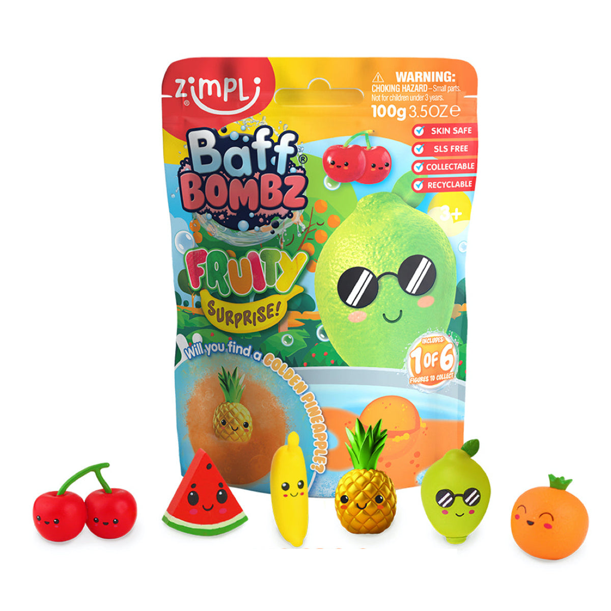 Bomba de Baño Surprise Frutas - Zimpli