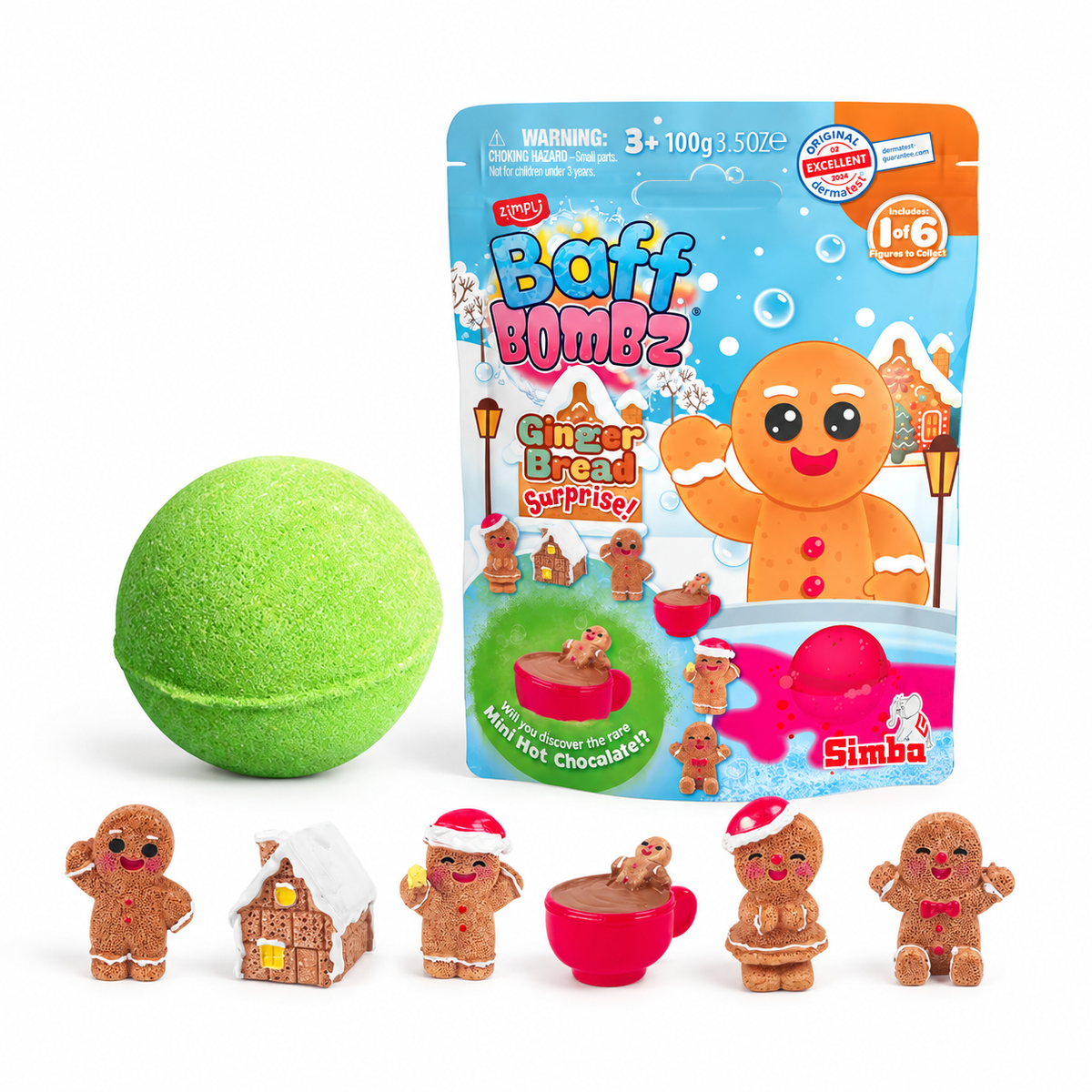 Bomba de Baño Surprise GingerBread - Zimpli