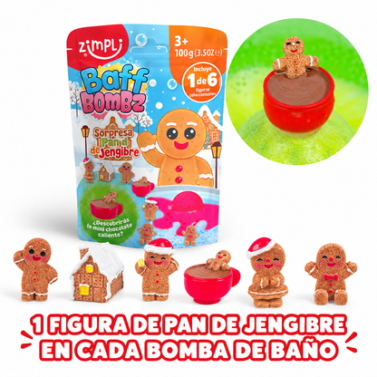 Bomba de Baño Surprise GingerBread - Zimpli