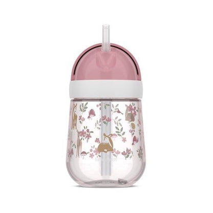 Vaso con Pajita 300 ml Fairy Garden - Little Dutch