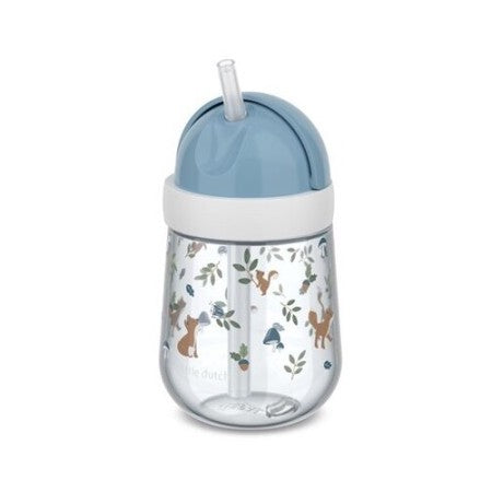 Vaso con Pajita 300 ml Forest Friends - Little Dutch