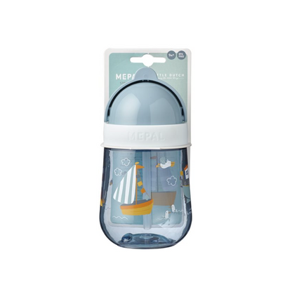 Vaso con Pajita 300 ml Sailors Bay - Little Dutch