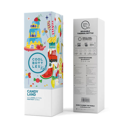 Botella Acero Candy Land 350 ml - Cool Bottles
