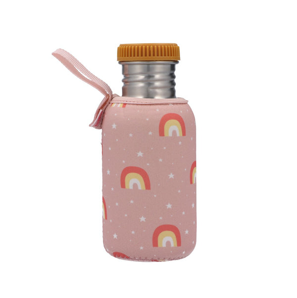 Botella con Funda Arcoíris de Tutete