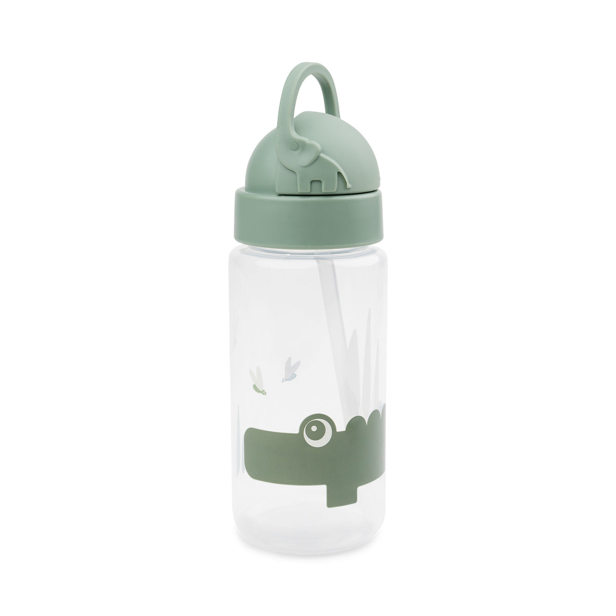 Botella con Pajita Croco - Done By Deer