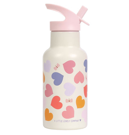Botella de Acero 350 ml Corazones - A Little Lovely Company