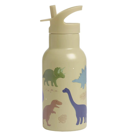 Botella de Acero 350 ml Dinosaurios - A Little Lovely Company