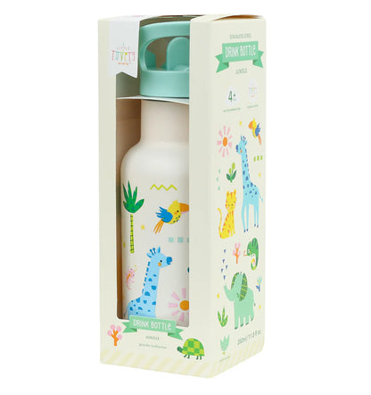 Botella de Acero 350 ml Jungla - A Little Lovely Company