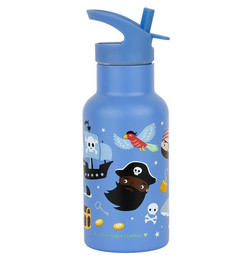 Botella de Acero 350 ml Piratas - A Little Lovely Company