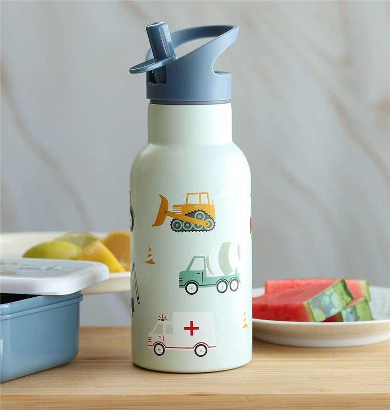 Botella de Acero 350 ml Vehículos - A Little Lovely Company