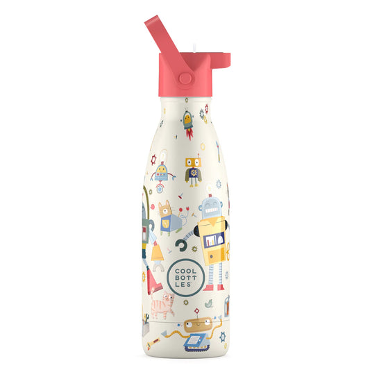 Botella Messy Robots 350 ml de Cool Bottles