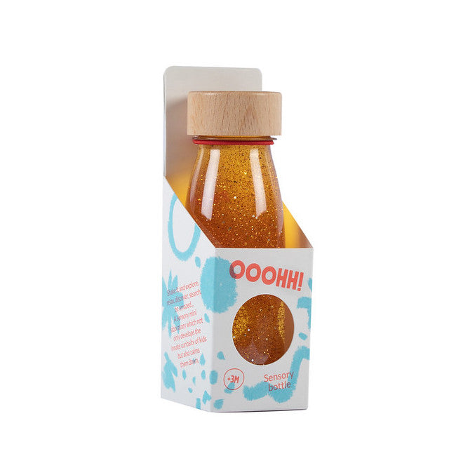 Botella Sensorial Float Bottle Cúrcuma - Petit Boum