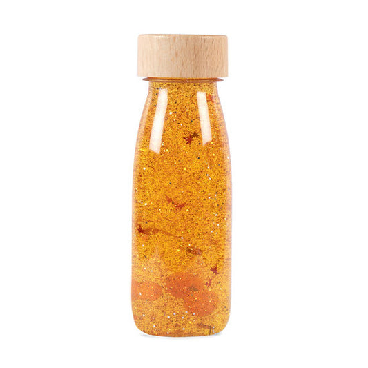 Botella Sensorial Float Bottle Cúrcuma de Petit Boum